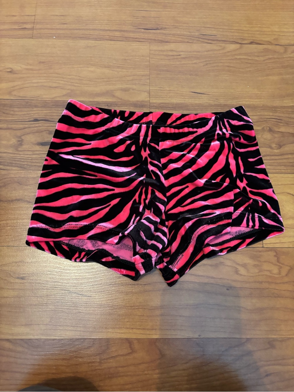 Balera Velvet Zebra Dance Shorts